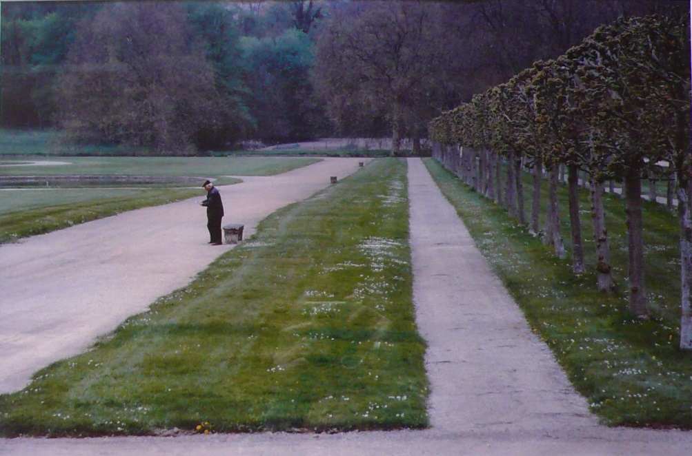 Alter Mann in Chantilly II (2001)